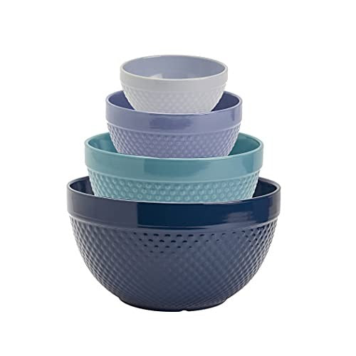 Tabletops Unlimited 4-pc. Mixing Bowls, One Size, Blue